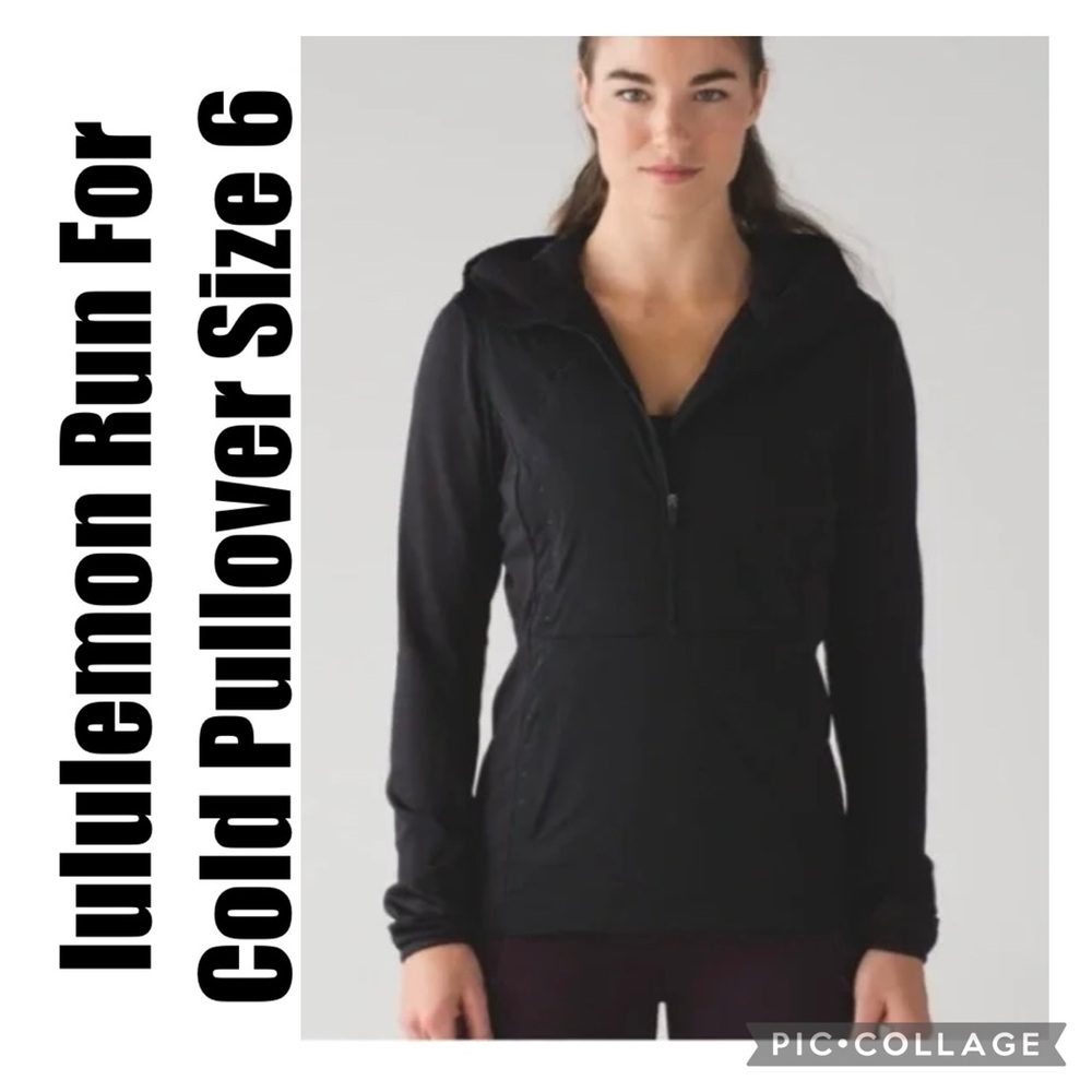 lululemon Run For Cold Pullover Size 6
